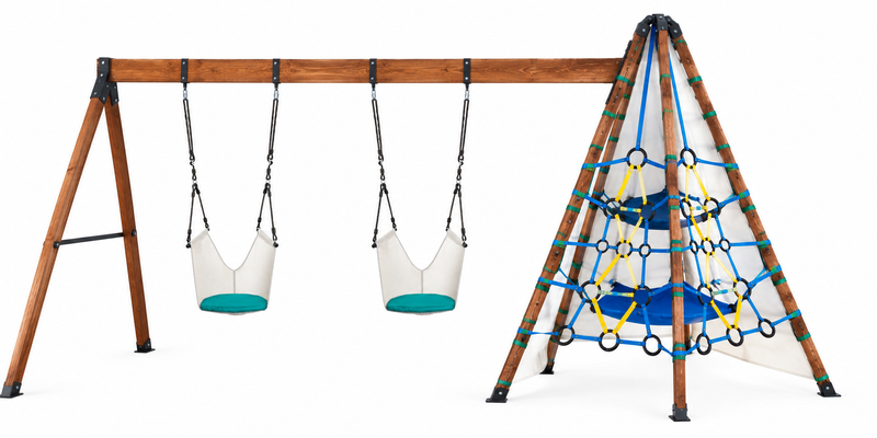 Monkey Business Swing Set