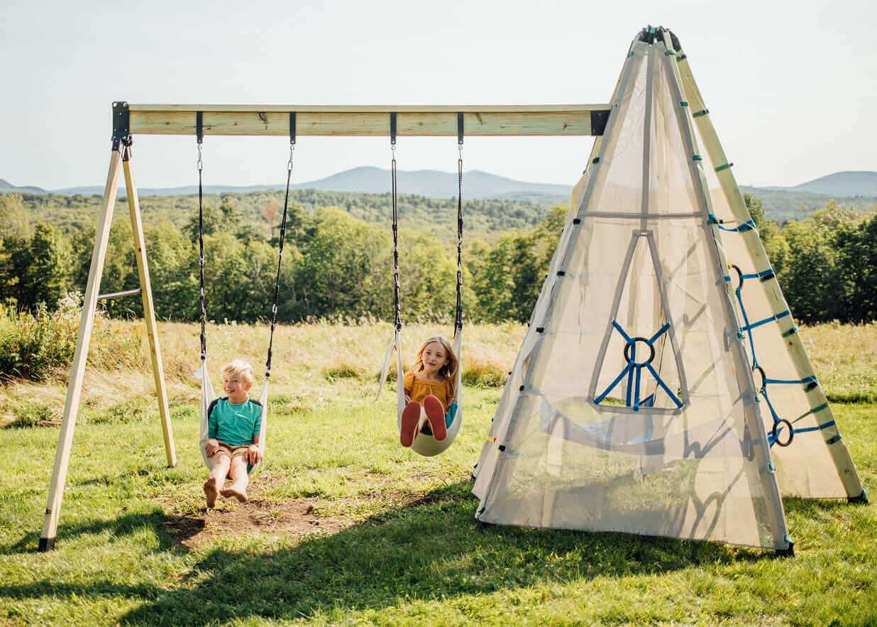Monkey Business Swing Set