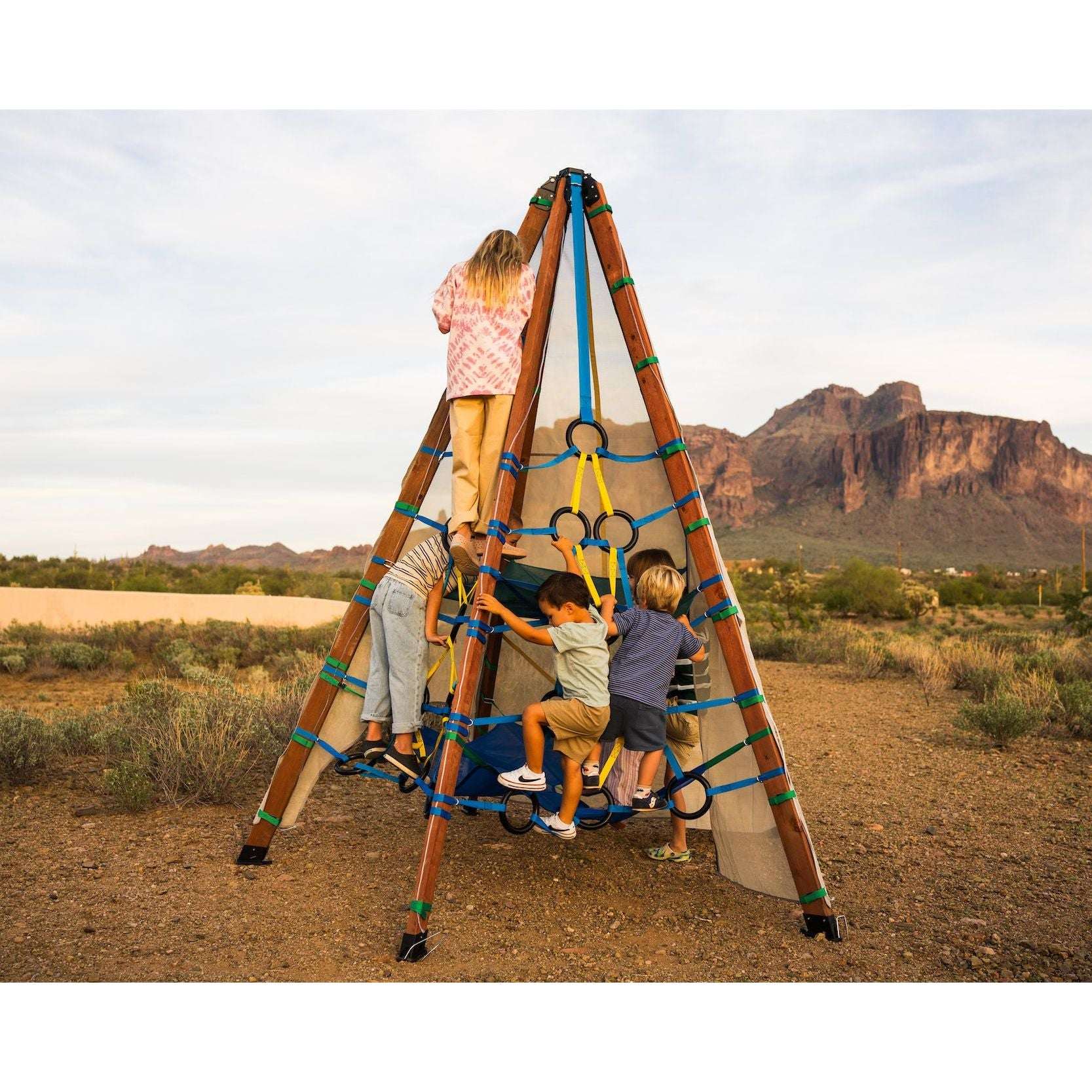 Monkey Business Swing Set