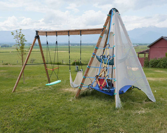 Monkey Business Swing Set